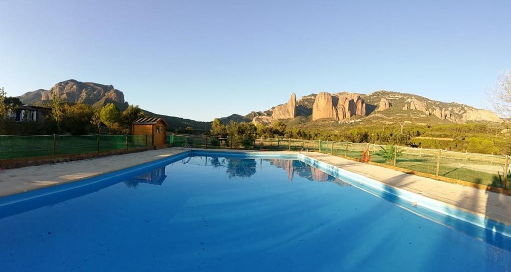 Camping Bungalows Armalygal Murillo de Gállego Esterno foto